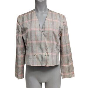 VTG Pendleton plaid jacket . made in USA